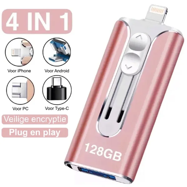 3-in-1 hogesnelheids-flashdrive | DATAFLEX
