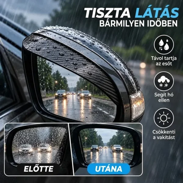 Védő visszapillantó tükör szemöldök | RAINCAP