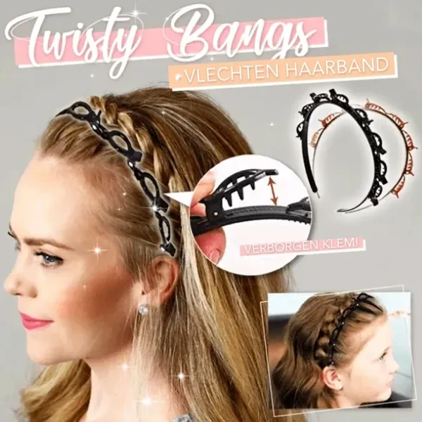 Haarstylinghoofdband (2 stuks) | BANGIXA