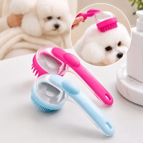 Spazzola da bagno per animali in silicone (2 pezzi) | BATHPAW
