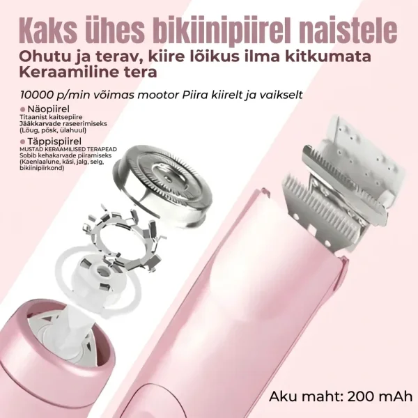 Tundliku naha trimmer | FEMISHAVE