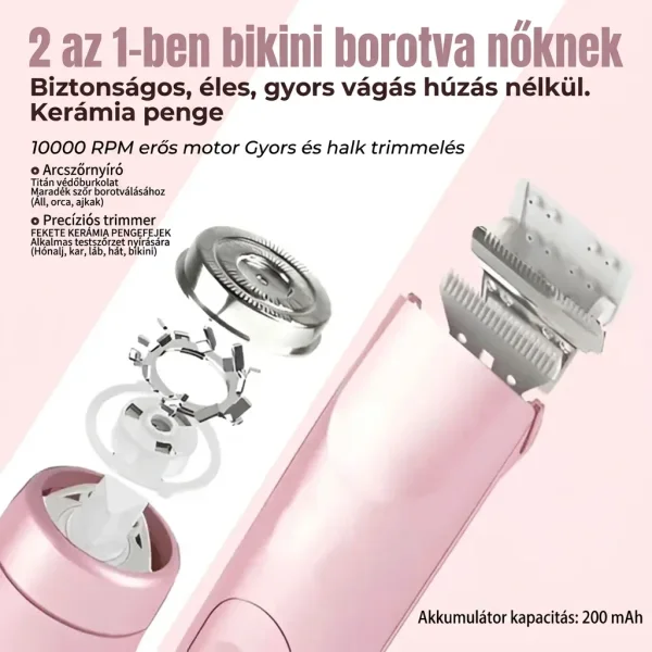Érzékeny bőrre való trimmer | FEMISHAVE