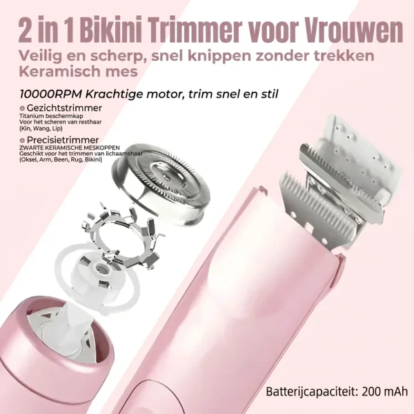 Trimmer voor de gevoelige huid | FEMISHAVE