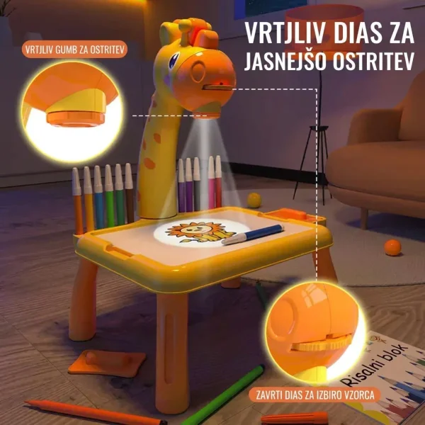 Interaktivni risalni projektor | GIGIDRAW