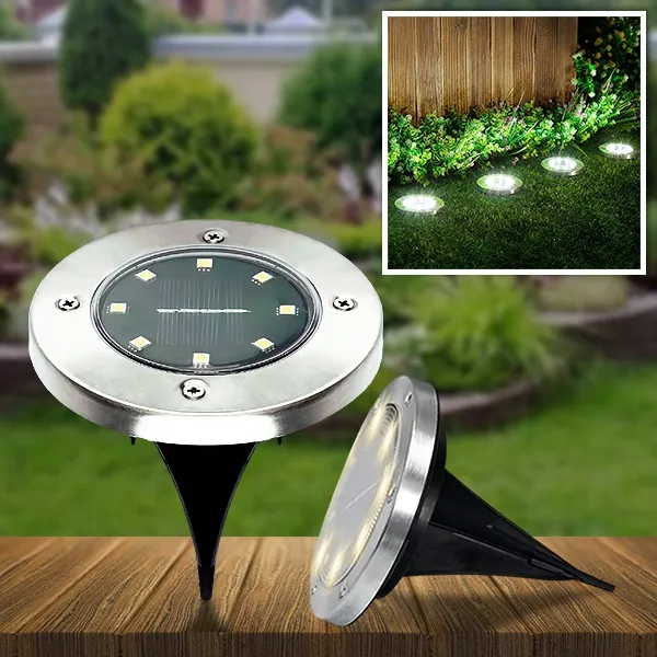 Solarne lampy gruntowe do użytku zewnętrznego (3 szt.) | LUMIGARD