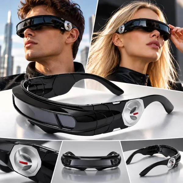 Futurističke naočale s vizirom | NEXOVIS