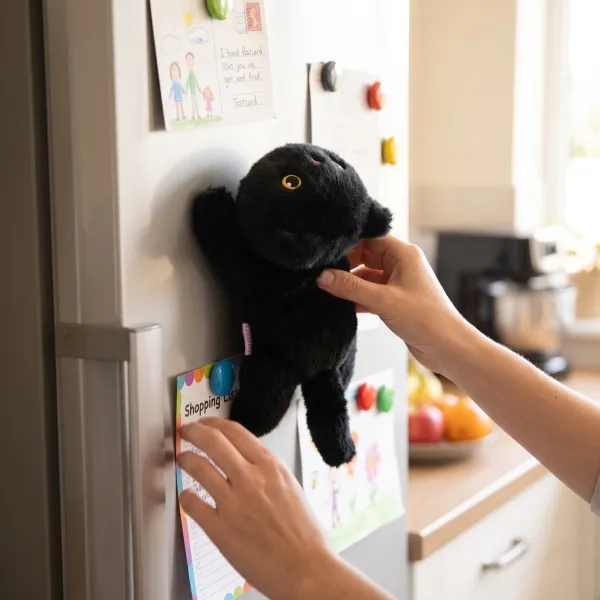 Pliušinis šaldytuvo magnetas | PLUSHKIN