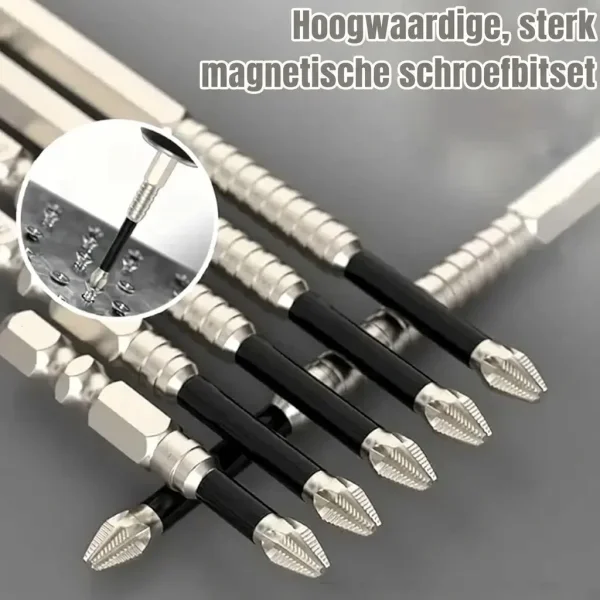 Sterke Magnetische Schroevendraaierbit Set (6 stuks) | SETDRILL