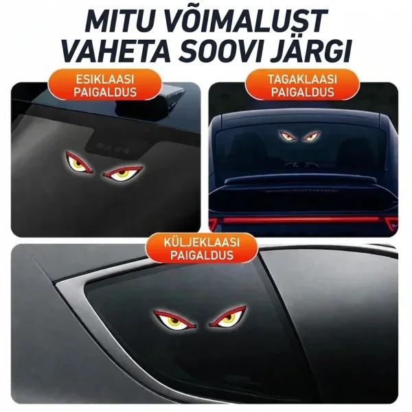 Animeeritud päikeseenergial töötav autotuled | SUNDEMON