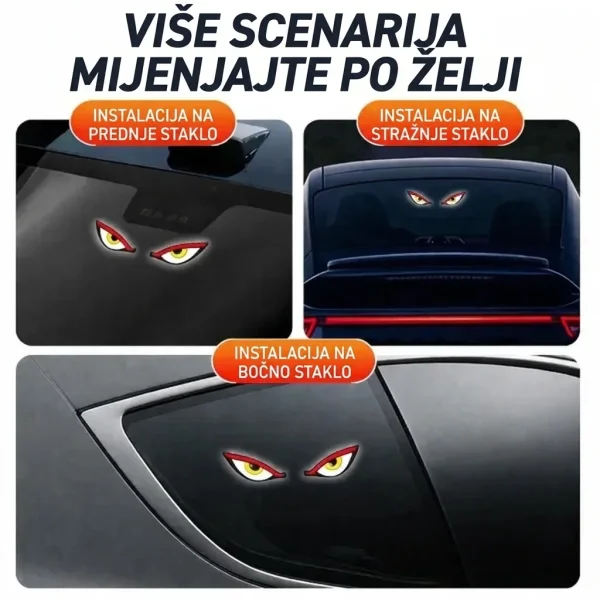 Animirana solarna svjetiljka za automobil | SUNDEMON