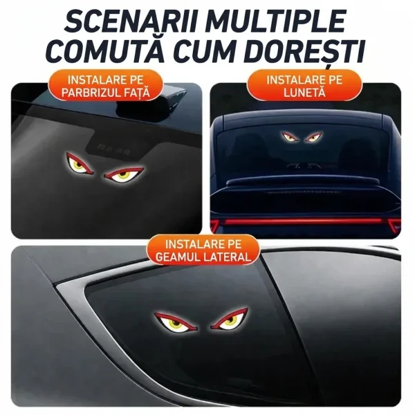 Lumină solară animată pentru mașină | SUNDEMON