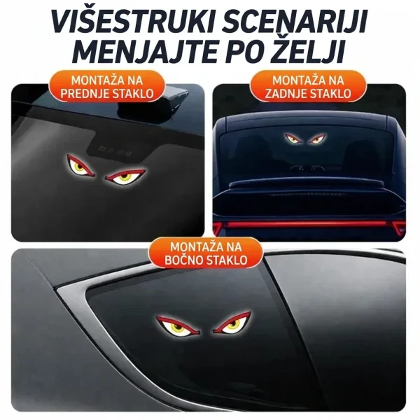 Animirano solarno svetlo za automobil | SUNDEMON