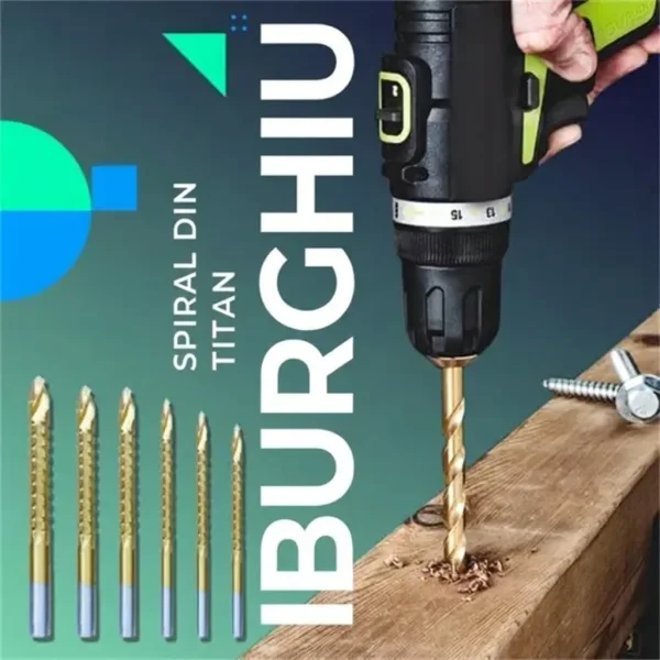 Set burghie spiralate (6 buc) | TWISTBIT