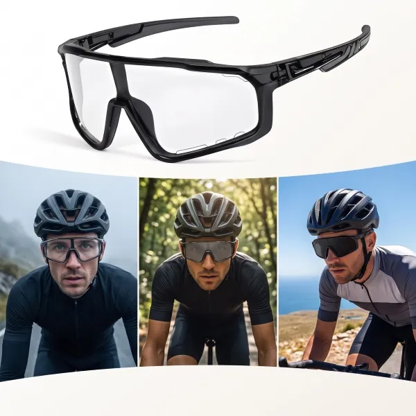 Adaptieve fotochromatische fietszonnebril | WINDVUE