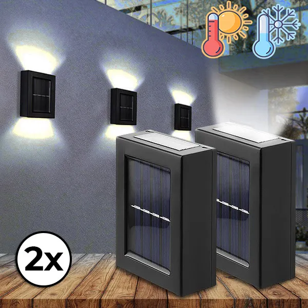 Lampă solară (2 buc) | DUOLUMO